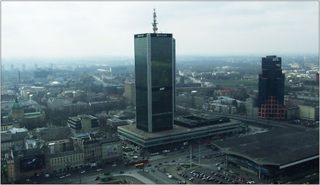 Varšava, Śródmieście, pohled z PKiN (jihozápad), Defilad, pl. 00-110 - Zdjęcia