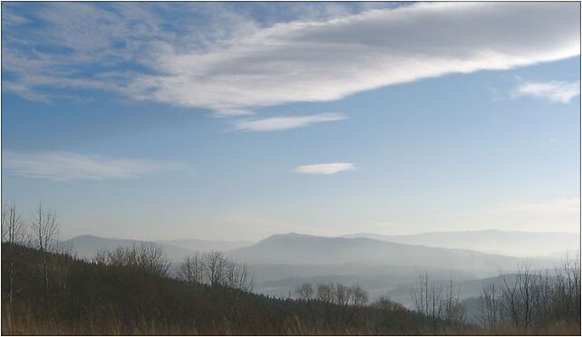 View from Groń, Beskid Makowski, Poland, 2008-12-13, Na Groniu 34-234 - Zdjęcia