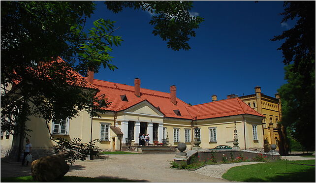 Waplewo palac front bok, Ramoty, Ramoty 82-410 - Zdjęcia