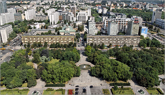 Warsaw - View from Palace of Culture and Science (3), Defilad, pl. 00-110 - Zdjęcia