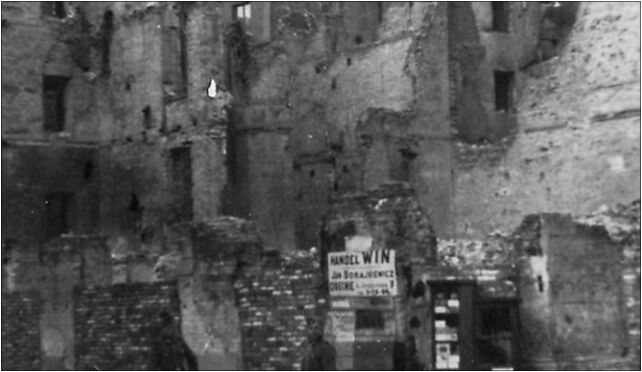 Warsaw during WWII - Two Germans, Nowogrodzka 8, Warszawa 00-513 - Zdjęcia