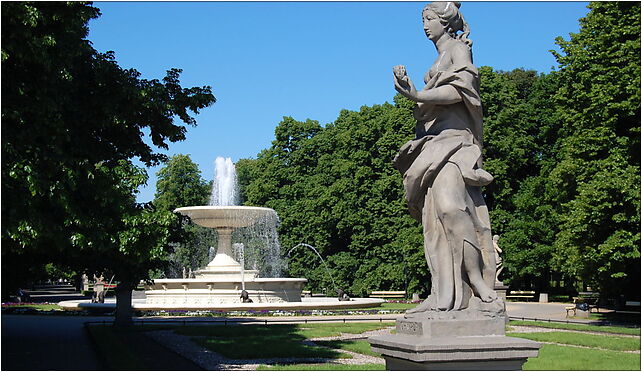 Warszawa Ogród Saski rzeżba i fontanna, Warszawa od 00-063 do 00-066 - Zdjęcia
