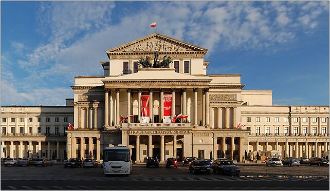 Warszawa Teatr Wielki rzut prostoliniowy, Senatorska 16, Warszawa 00-096 - Zdjęcia