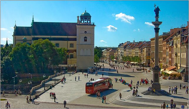 Warszawa - kościół św. Anny i kolumna Zygmunta III Wazy 00-322 - Zdjęcia