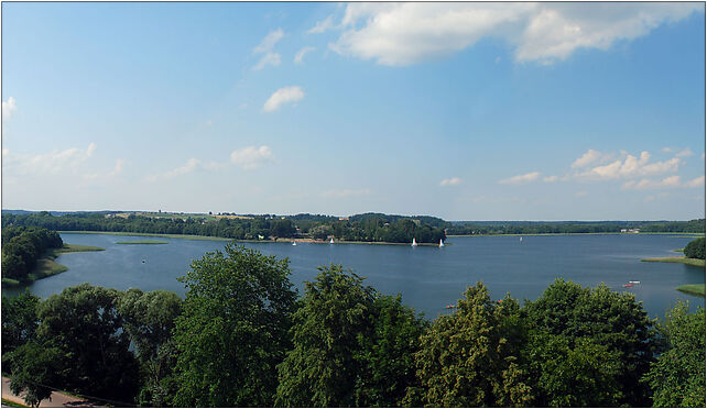 Wigry jezioro panorama z wiezy klasztoru, Wigry, Wigry 16-412 - Zdjęcia