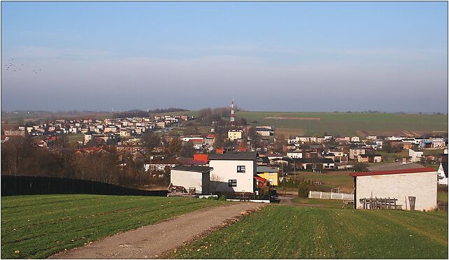 Woźniki 11.11.08 panorama, Górale, Woźniki 42-289 - Zdjęcia