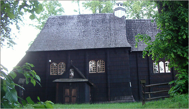 Wooden church in Lutcza, Za DworemE3719, Za Dworem 38-114 - Zdjęcia