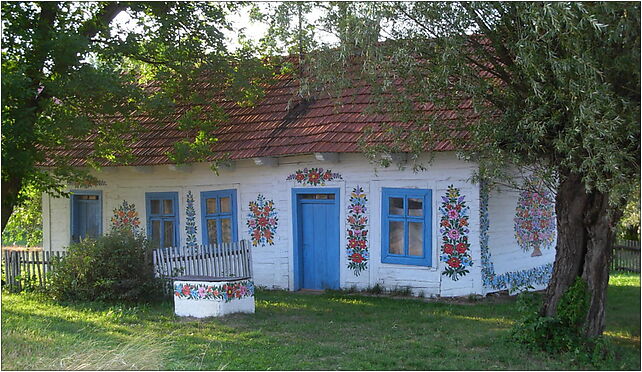 Zalipie - painted cottage 04, Nowiny, Nowiny 33-210 - Zdjęcia