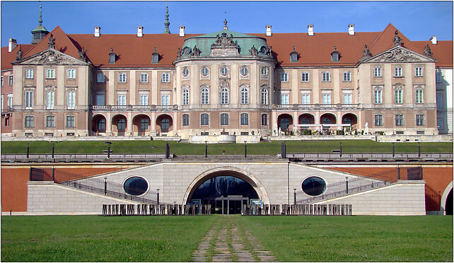 Zamek królewski fasada saska 02, Bugaj, Warszawa 00-285 - Zdjęcia
